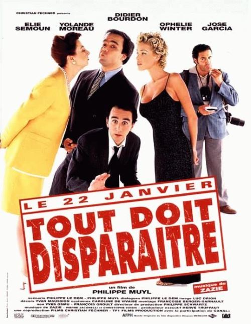 Tout Doit Disparaitre AFFICHE CINEMA ORIGINALE État correct reconditionné disponible sur Fnac