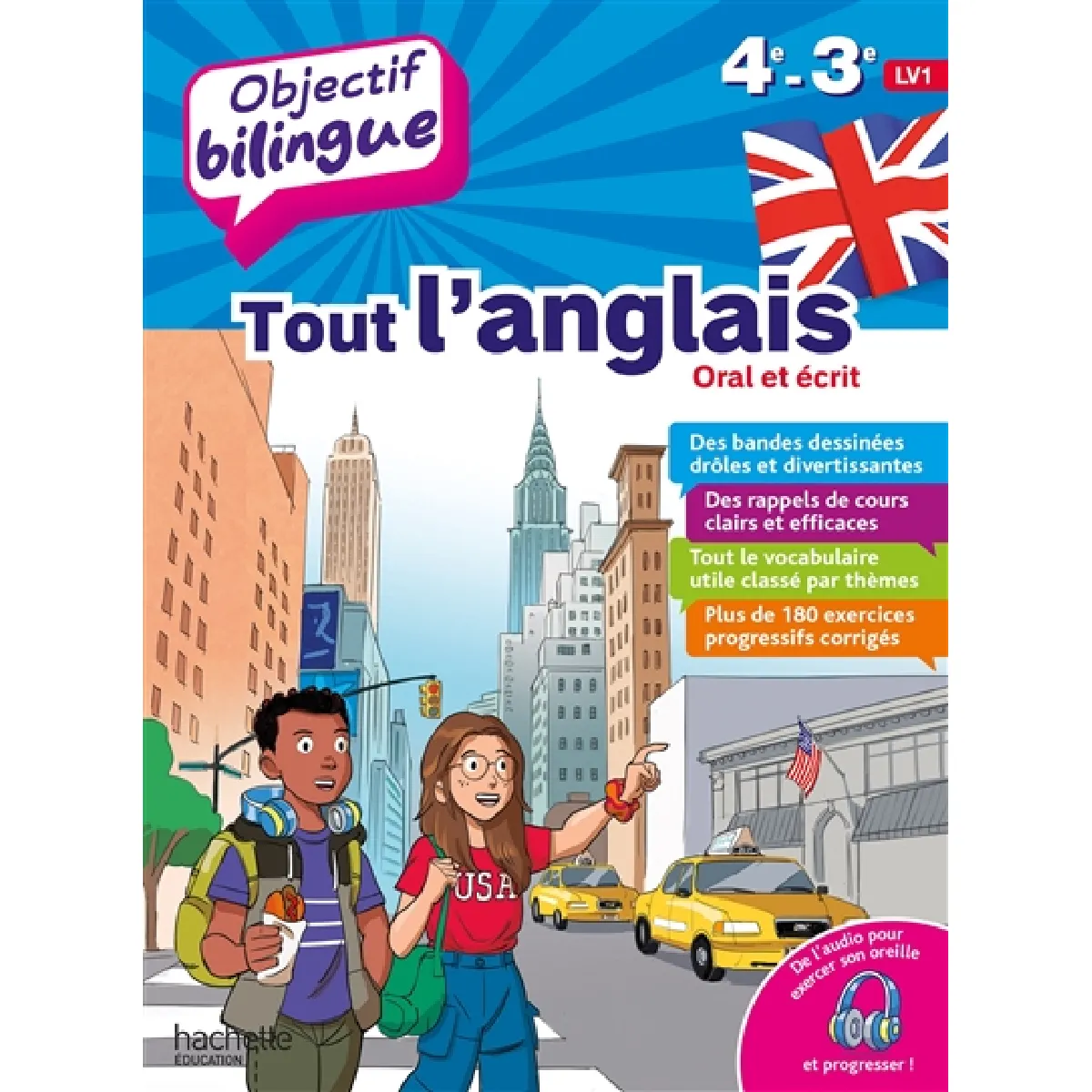 Tout l'anglais 4e, 3e LV1 : oral et écrit État correct - 10,98 € Tout l'anglais 4e, 3e LV1 : oral et écrit État correct N/A (Il ne s'agit pas d'une marque reconditionné disponible sur Rue du Commerce Seconde Vie