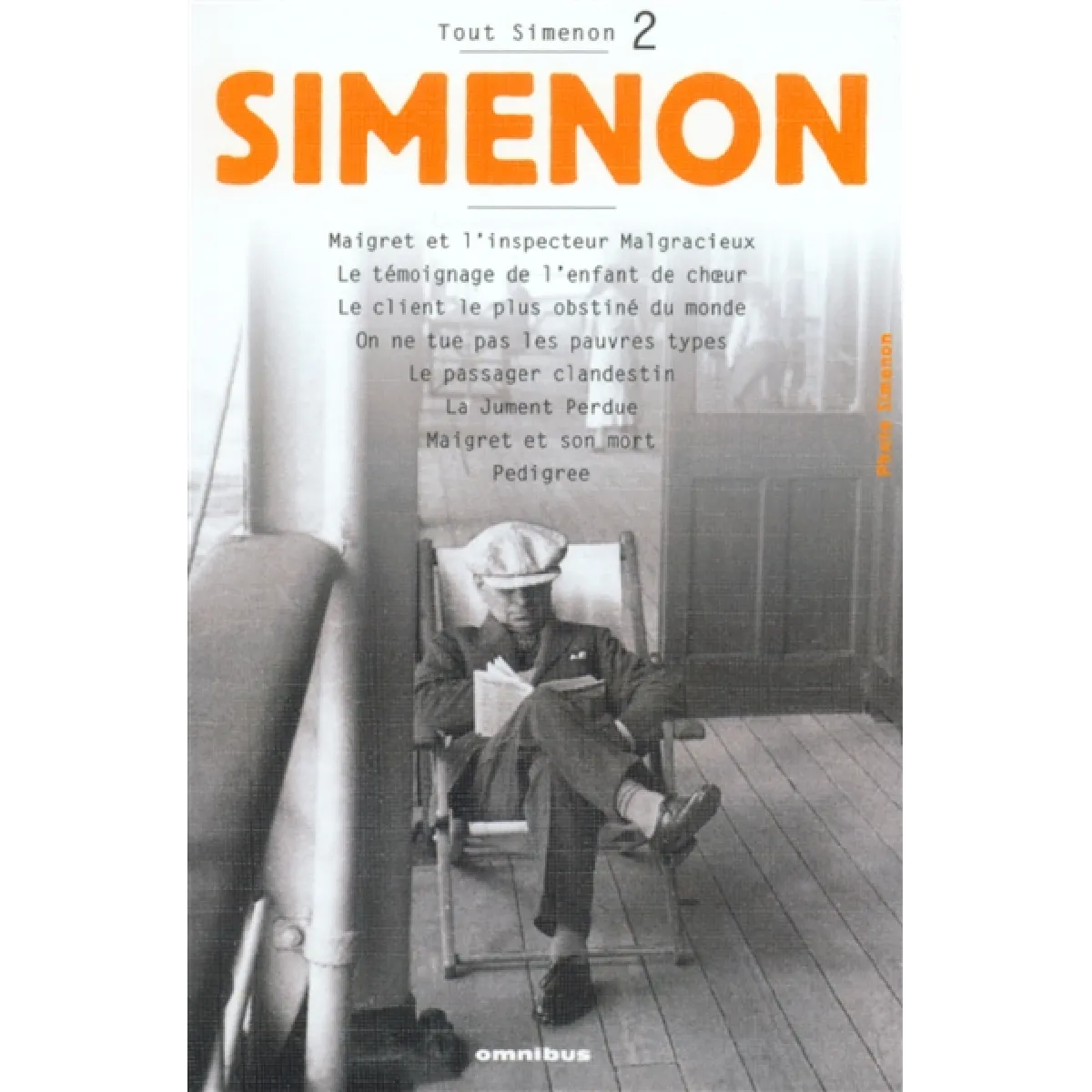 Acheter Tout Simenon. Vol. 2 État correct - 16,52 € Tout Simenon. Vol. 2 État correct N/A (Il ne s'agit pas d'une marque reconditionné disponible sur Rue du Commerce Seconde Vie