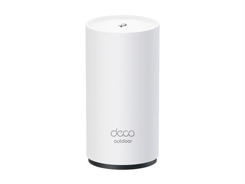 TP-Link Deco BE25-Outdoor V1 - Système Wi-Fi - (routeur) - jusqu'à 260 m² - maillage 2.5GbE, Wi-Fi 7 Bi-bande État correct N/A reconditionné disponible sur Fnac