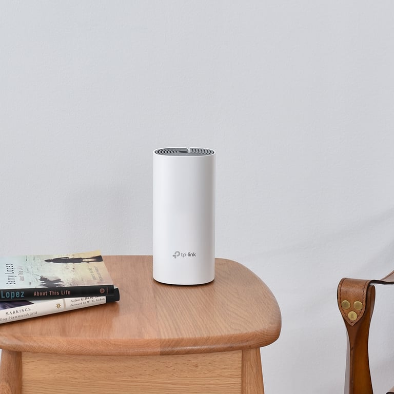 TP-Link Deco E4 (2-pack) Bi-bande (2,4 GHz / 5 GHz) Wi-Fi 5 (802.11ac) Blanc, Gris Interne - Excellent état Parfait état TP-Link reconditionné photo 3 | Dero