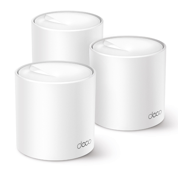 TP-Link Deco X50 (3-pack) Bi-bande (2,4 GHz / 5 GHz) Wi-Fi 6 (802.11ax) Blanc Interne - Excellent état Parfait état TP-Link reconditionné disponible sur Pixmania