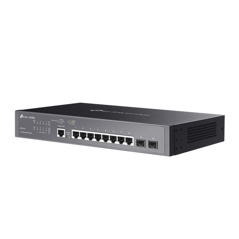 TP-Link Omada SG3210 commutateur réseau Géré L2/L3 Gigabit Ethernet (10/100/1000) 1U Noir - Excellent état Parfait état Nissan reconditionné photo 2 | Dero