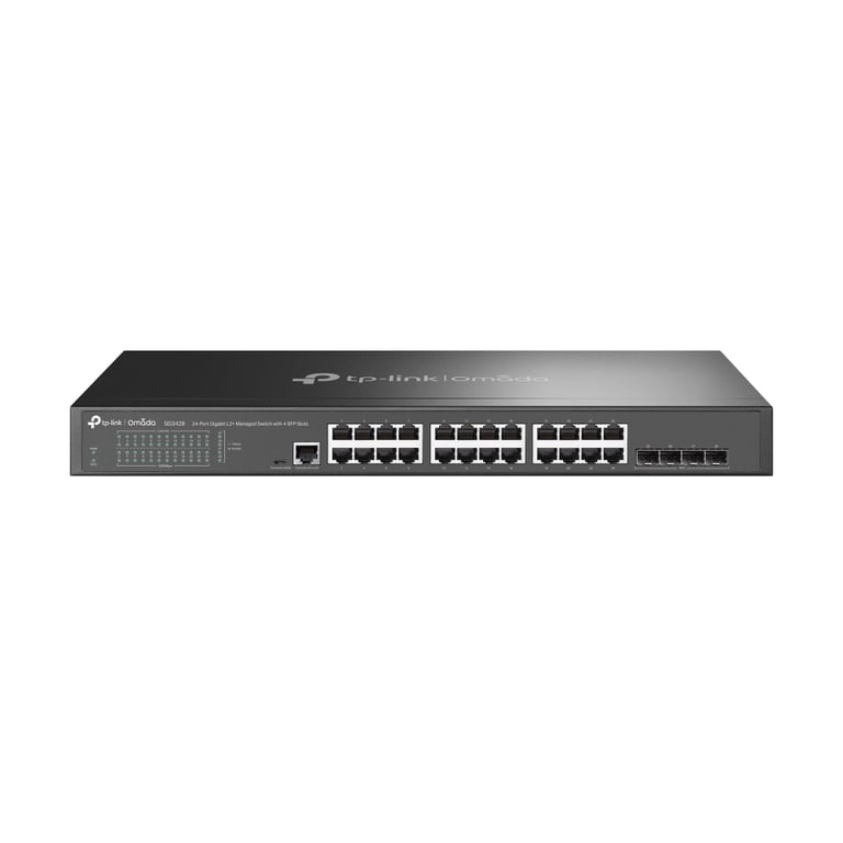 TP-Link Omada SG3428 commutateur réseau Géré L2/L3 Gigabit Ethernet (10/100/1000) 1U Noir - Excellent état Parfait état TP-Link reconditionné disponible sur Pixmania