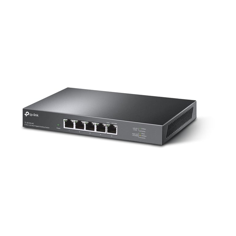 TP-Link TL-SG105-M2 commutateur réseau Non-géré 2.5G Ethernet (100/1000/2500) Noir - Excellent état Parfait état TP-Link reconditionné disponible sur Pixmania