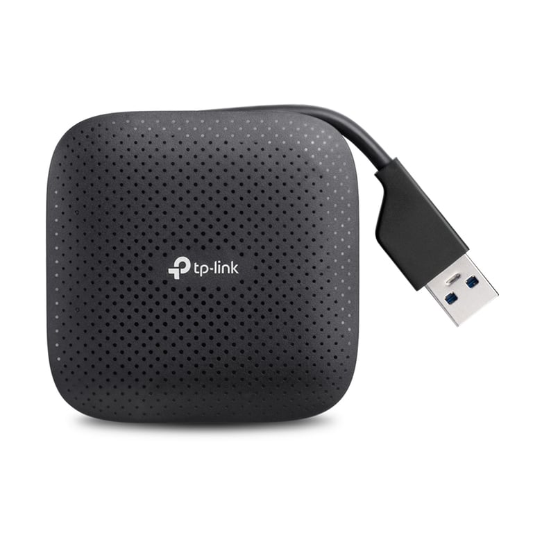 TP-Link UH400 hub & concentrateur USB 3.2 Gen 1 (3.1 Gen 1) Type-A 5000 Mbit/s Noir - Excellent état Parfait état reconditionné disponible sur Pixmania