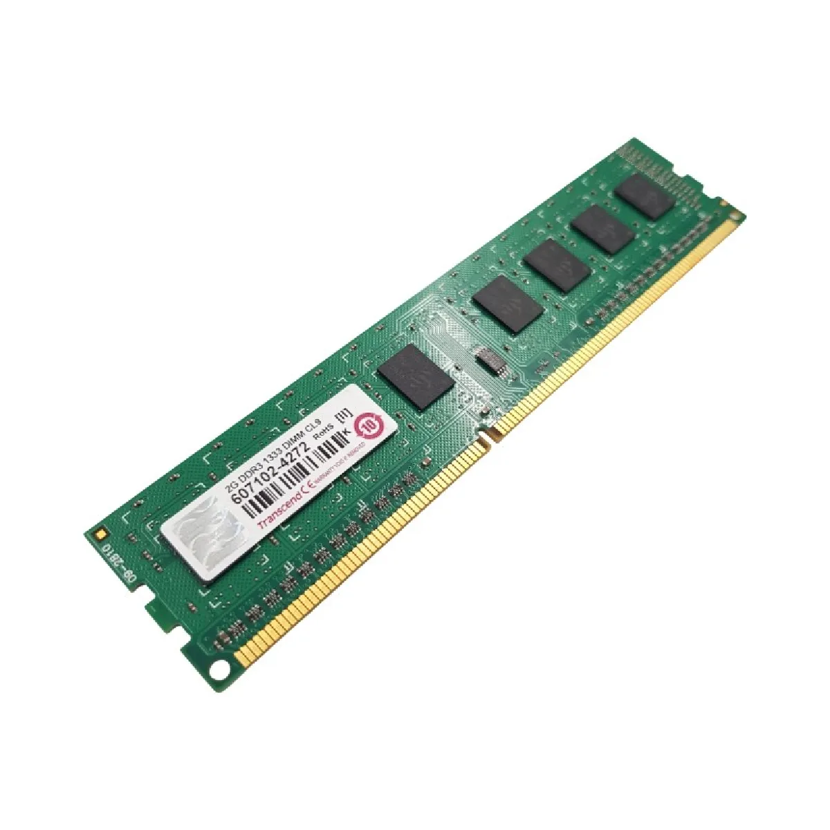 Acheter Transcend ram-2-Transcend-PC3-10600-1Rx8 2Go 1333MHz DDR3 Reconditionné - 14,21 € | Dero Transcend ram-2-Transcend-PC3-10600-1Rx8 2Go 1333MHz DDR3 Reconditionné Transcend reconditionné disponible sur Rue du Commerce Seconde Vie | Dero