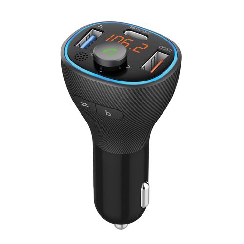 Transmetteur FM Bluetooth LED Wefix Noir kit mains libres État correct reconditionné disponible sur Fnac