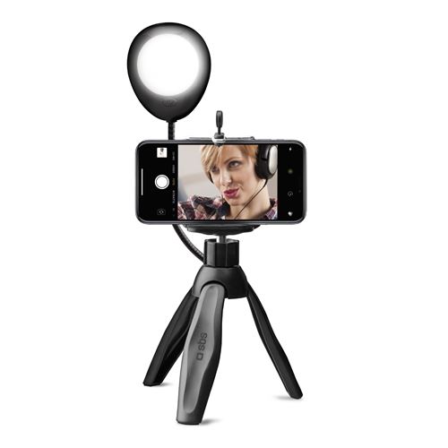 Trépied à selfie avec anneau lumineux État correct N/A reconditionné disponible sur Fnac