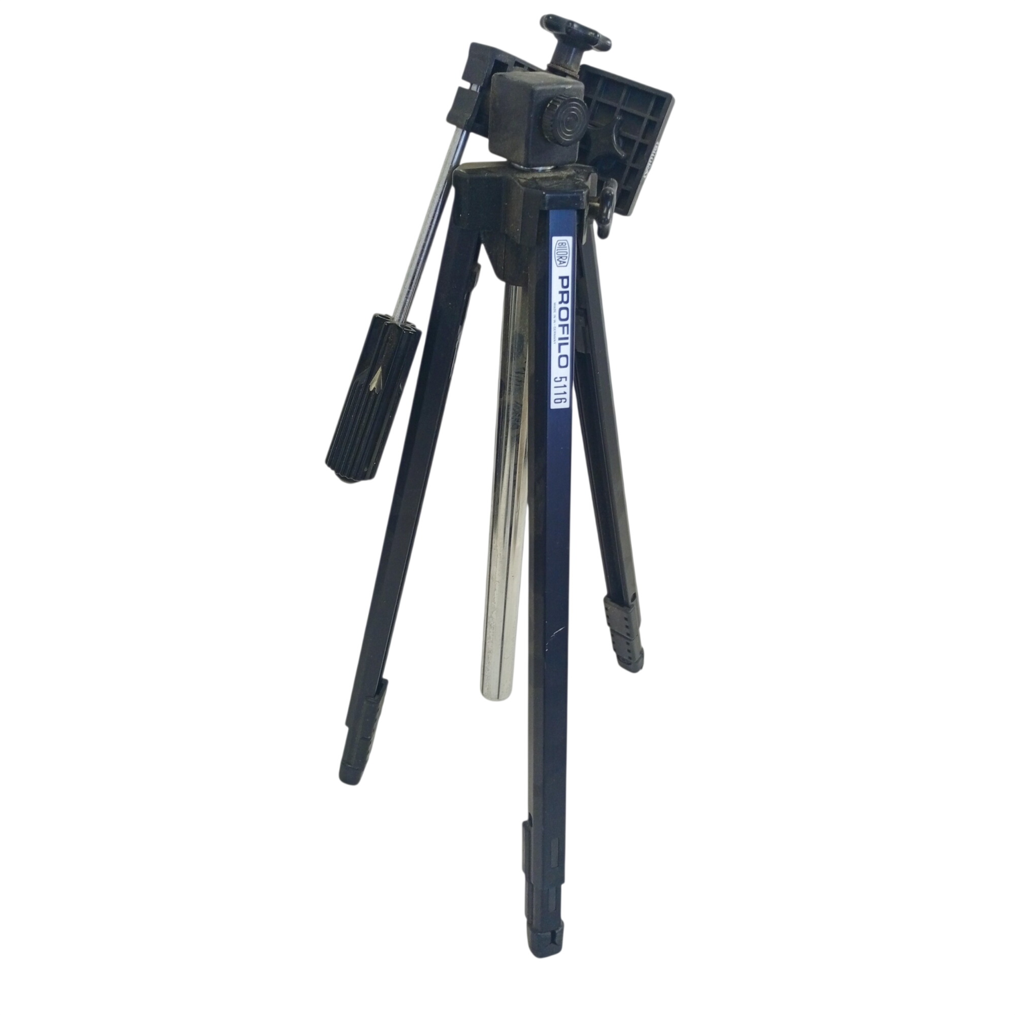 Trépied PROFILO pour appareil photo video état correct - 22,00 € Trépied PROFILO pour appareil photo video état correct reconditionné disponible sur Label Emmaüs