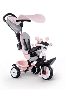 Tricycle baby Driver Plus Rose Bon état Smoby reconditionné disponible sur Darty | Dero