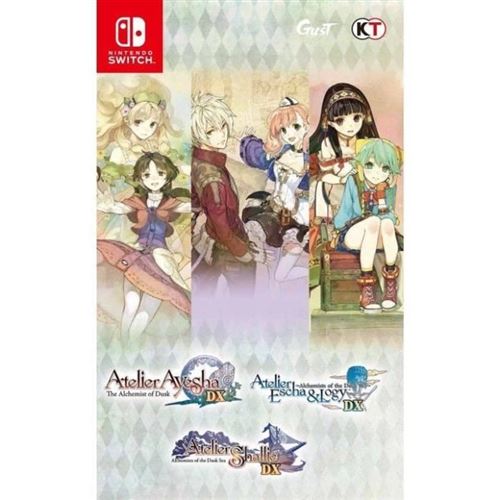 Trilogie Deluxe Atelier Dusk - KOEI - Nintendo Switch - Edition Deluxe - Jeu de rôle - 3 jeux inclus État correct reconditionné disponible sur Fnac