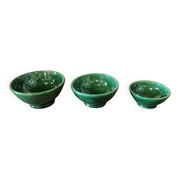 Trio bols artisanaux Maroc Bon état reconditionné (offre indisponible)