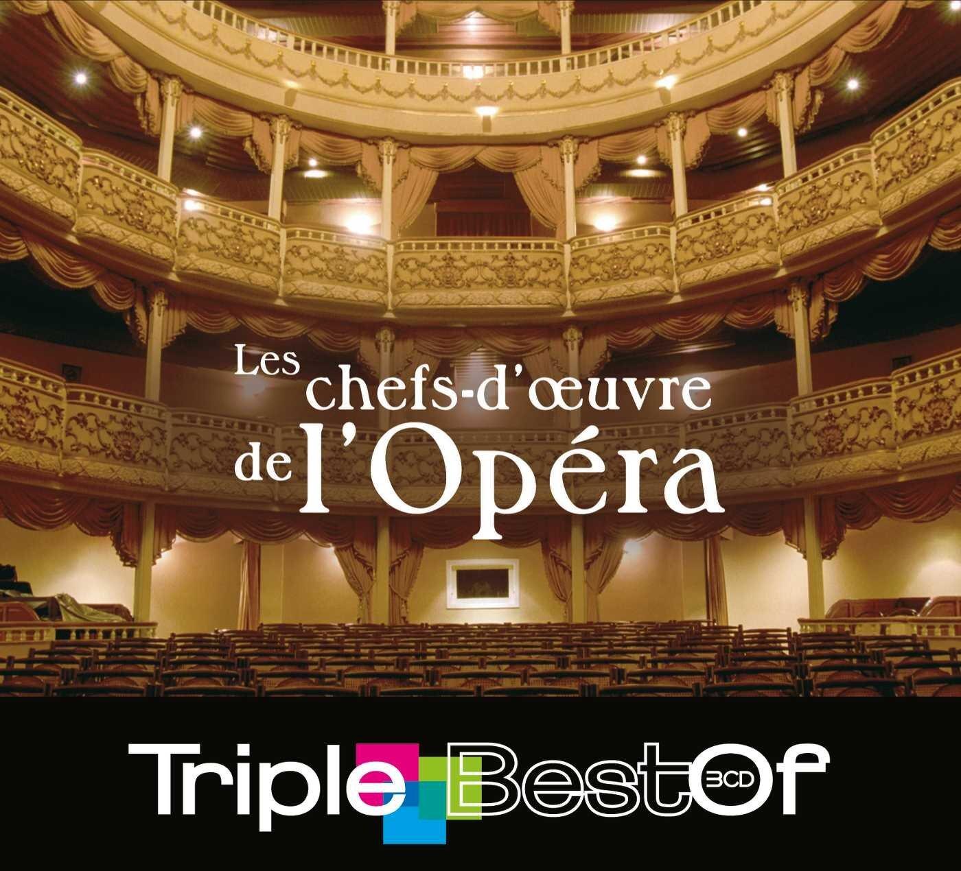 Triple Best Of : Les Chefs-d'oeuvre de l'Opéra (Coffret 3 CD) État correct - 15,56 € Triple Best Of : Les Chefs-d'oeuvre de l'Opéra (Coffret 3 CD) État correct reconditionné disponible sur Label Emmaüs