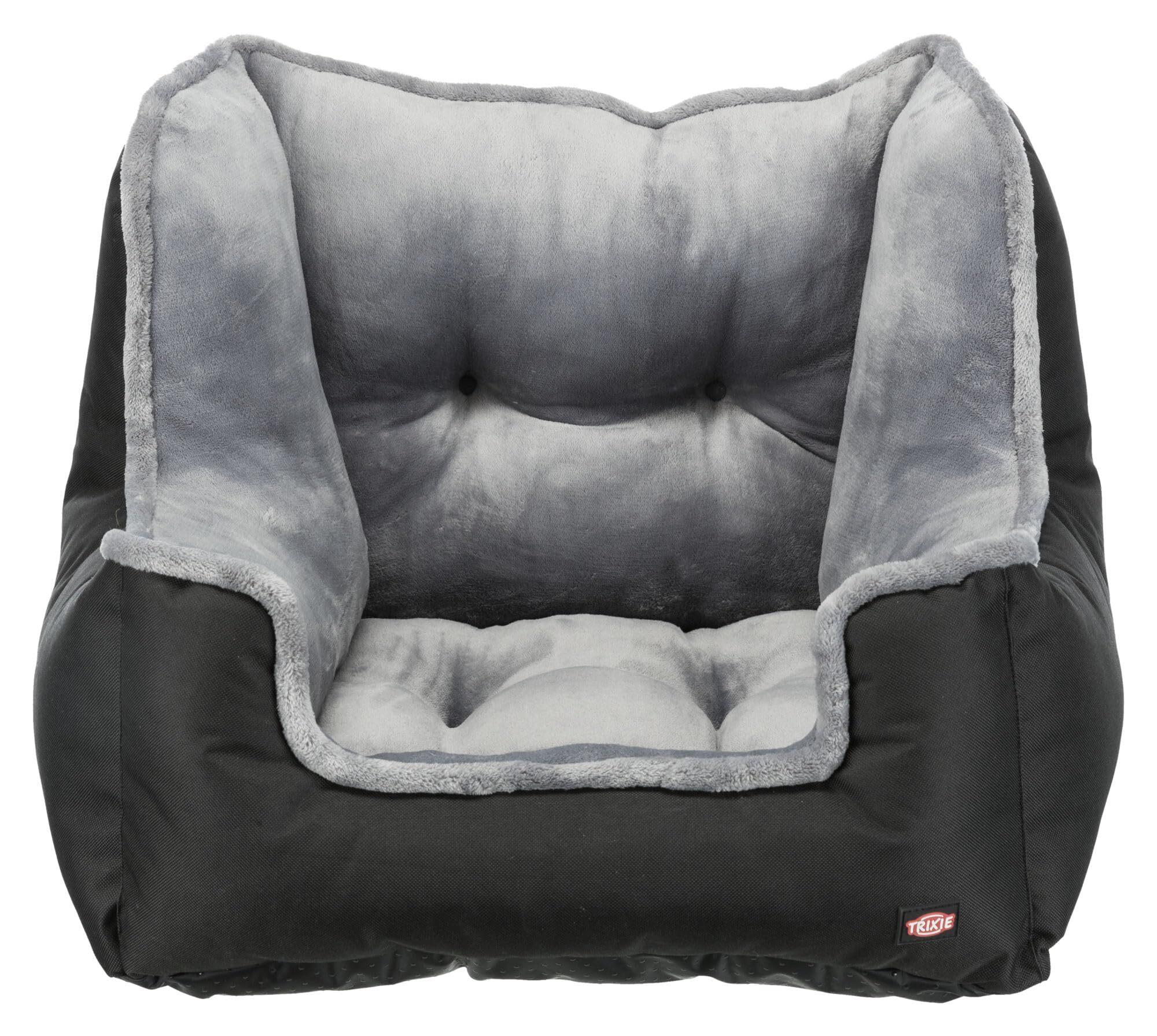 Trixie - Siège auto et lit de voyage rembourrés et doux, noir, gris, capacité de charge de 15 kg Parfait état - 25,94 € Trixie - Siège auto et lit de voyage rembourrés et doux, noir, gris, capacité de charge de 15 kg Parfait état reconditionné disponible sur Label Emmaüs