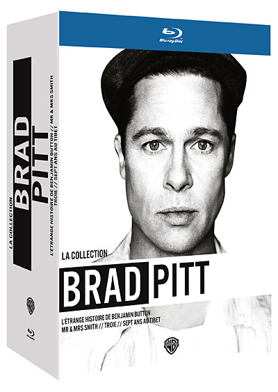 Troie - Sept ans au Tibet - Mr and Mrs Smith - L'étrange histoire de Benjamain Button - Coffret Blu-Ray État correct reconditionné disponible sur Fnac
