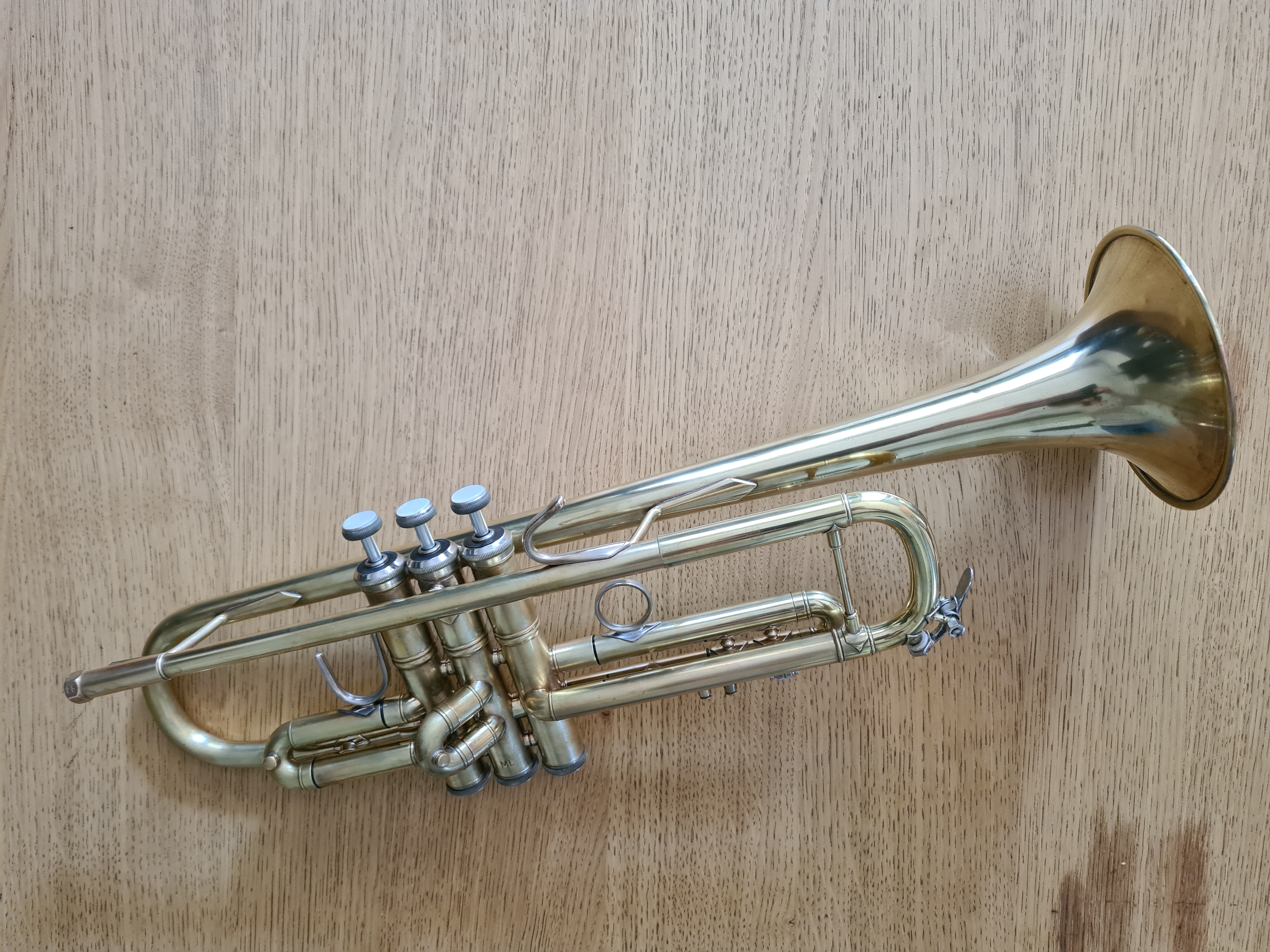 Trompette Sib Bach 43 ML Très bon état reconditionné disponible sur Zic Ethic
