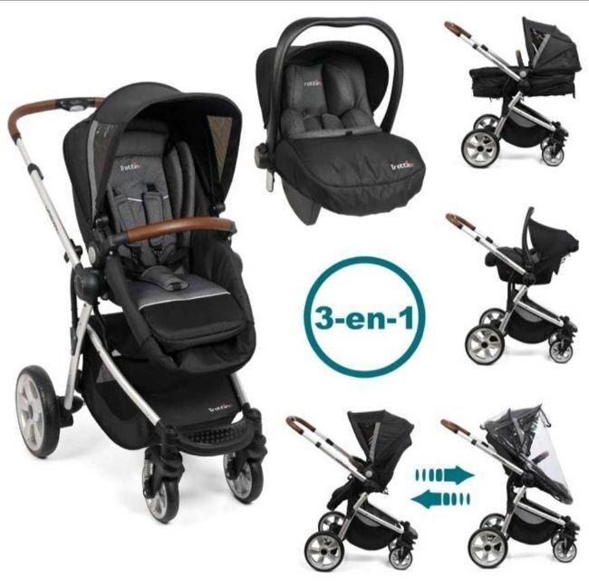TROTTINE Pack Poussette 3 en 1 réversible + Siège auto bébé R129 TS HORIZON 2 Lx Silver Parfait état - 285,29 € TROTTINE Pack Poussette 3 en 1 réversible + Siège auto bébé R129 TS HORIZON 2 Lx Silver Parfait état reconditionné disponible sur Label Emmaüs