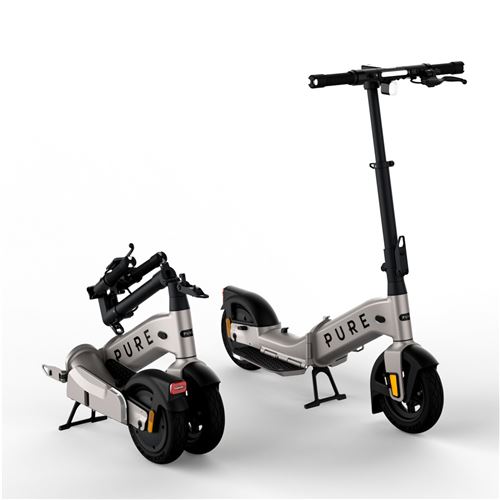 Trottinette électrique Pure Electric Pure Advance Flex 500 W Argent Platine Métallisé État correct Pure Electric reconditionné disponible sur Fnac | Dero