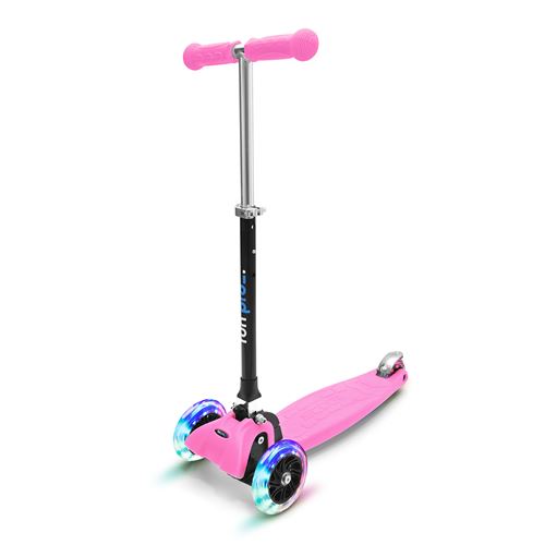 Trottinette - Fun Pro ONE - pour enfants de 3 à 6 ans - roues avec LED - pliable - rose État correct - 65,99 € Trottinette - Fun Pro ONE - pour enfants de 3 à 6 ans - roues avec LED - pliable - rose État correct N/A reconditionné disponible sur Fnac