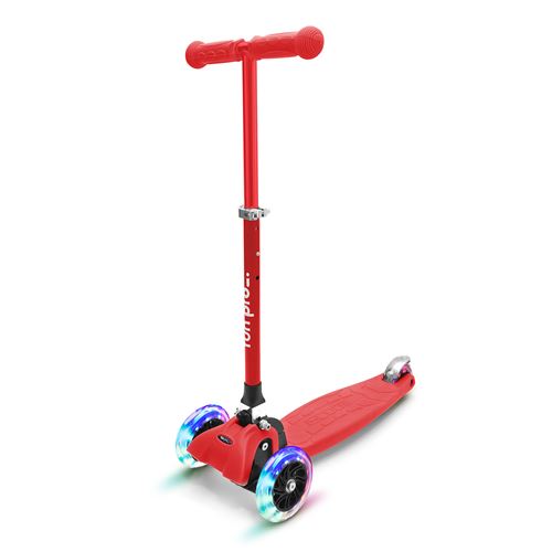 Trottinette - Fun Pro ONE - pour enfants de 3 à 6 ans - roues avec LED - pliable - rouge État correct - 57,99 € Trottinette - Fun Pro ONE - pour enfants de 3 à 6 ans - roues avec LED - pliable - rouge État correct N/A reconditionné disponible sur Fnac