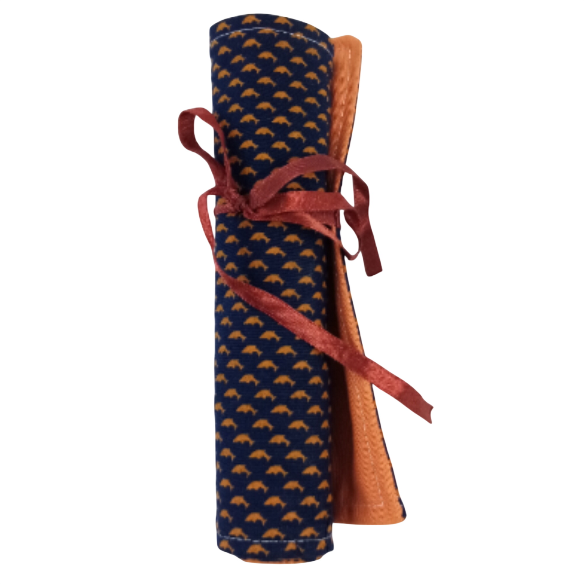 Acheter Trousse Enroulable en Tissu Upcyclé Parfait état - 10,35 € Trousse Enroulable en Tissu Upcyclé Parfait état reconditionné disponible sur Label Emmaüs