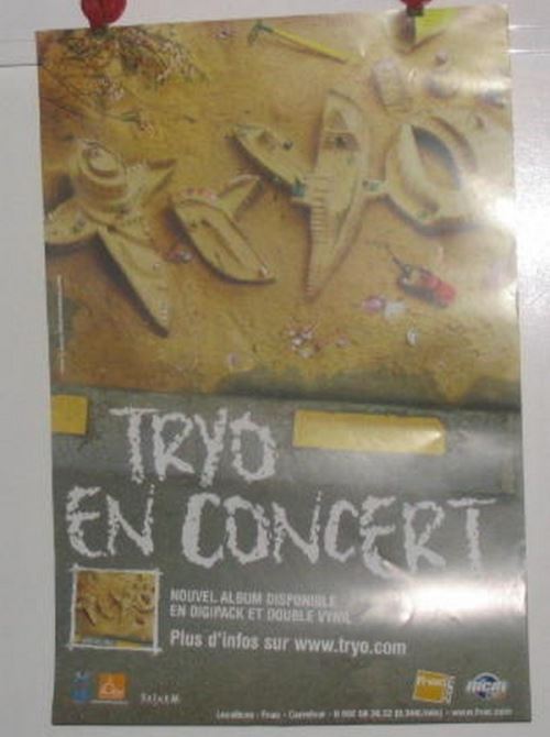Tryo - 40x60 cm - AFFICHE / POSTER État correct reconditionné disponible sur Fnac