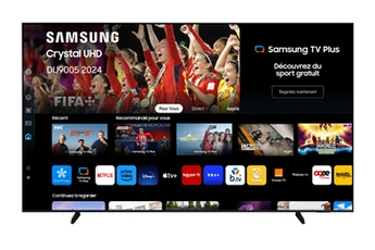TU98DU9005 Crystal UHD Gaming Hub 4K 249cm 2024 Bon état Samsung reconditionné disponible sur Darty