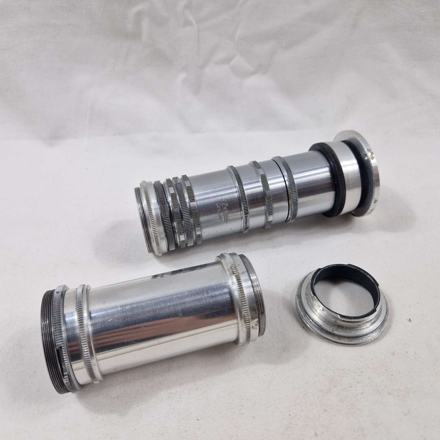 Voir photo 10 de Tube extension Chrome Vintage pour Camera ou appareil photo Lhagee Dresden Tube extension Chrome Vintage pour Camera ou appareil photo Lhagee Dresden bon état reconditionné photo 10