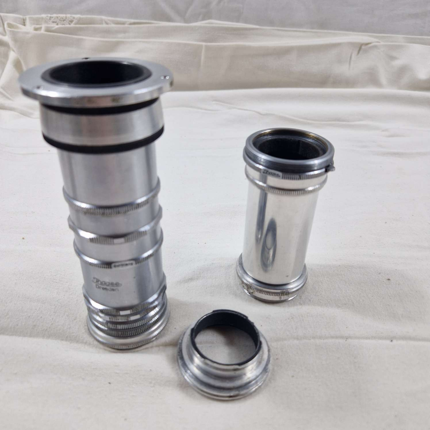 Voir photo 6 de Tube extension Chrome Vintage pour Camera ou appareil photo Lhagee Dresden Tube extension Chrome Vintage pour Camera ou appareil photo Lhagee Dresden bon état reconditionné photo 6
