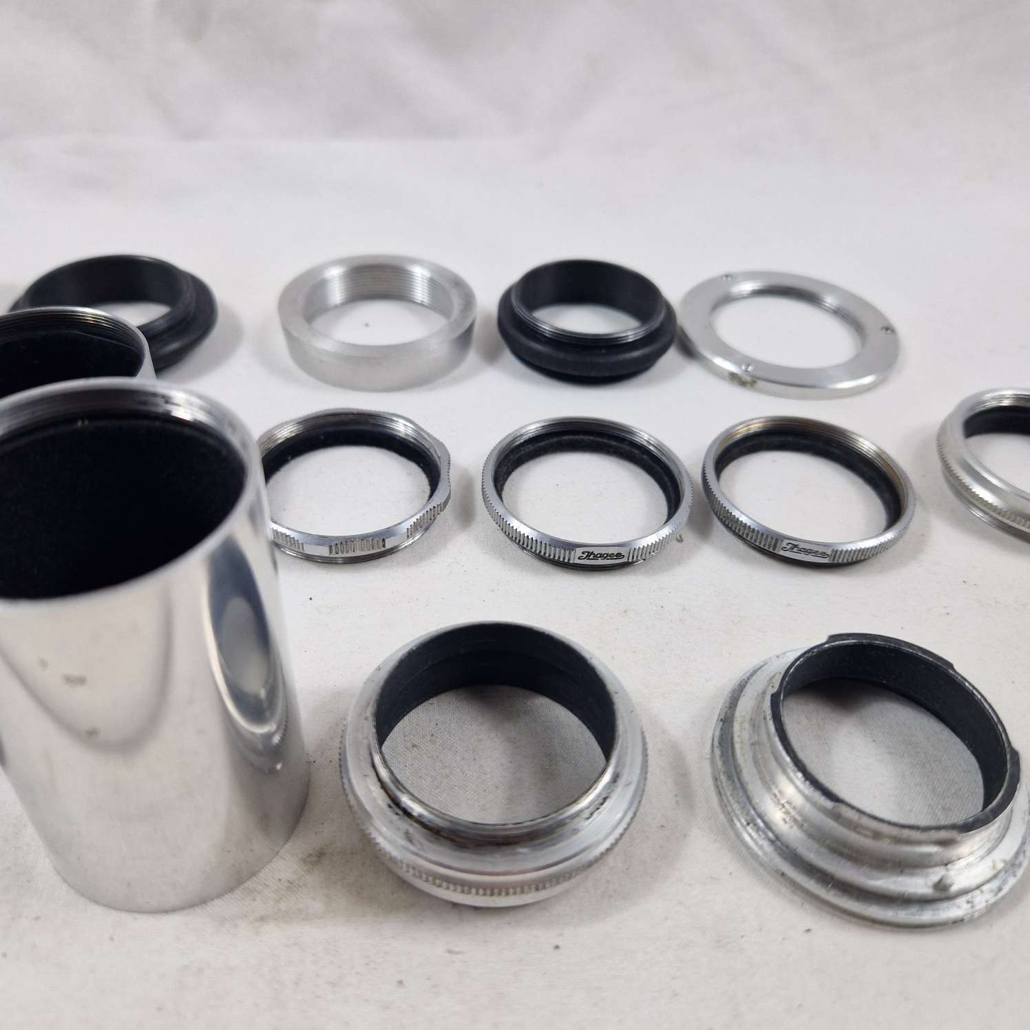 Voir photo 9 de Tube extension Chrome Vintage pour Camera ou appareil photo Lhagee Dresden Tube extension Chrome Vintage pour Camera ou appareil photo Lhagee Dresden bon état reconditionné photo 9