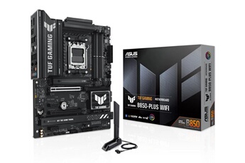 TUF GAMING B850-PLUS WIFI ATX Socket AM5 Chipset AMD B850 Très bon état Asus reconditionné disponible sur Darty
