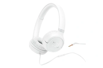 Tune 530 Blanc, supra-auriculaire filaire avec son JBL Pure Bass Bon état JBL reconditionné disponible sur Darty