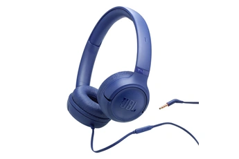 Tune 530 Bleu, supra-auriculaire filaire avec son JBL Pure Bass Bon état JBL reconditionné disponible sur Darty