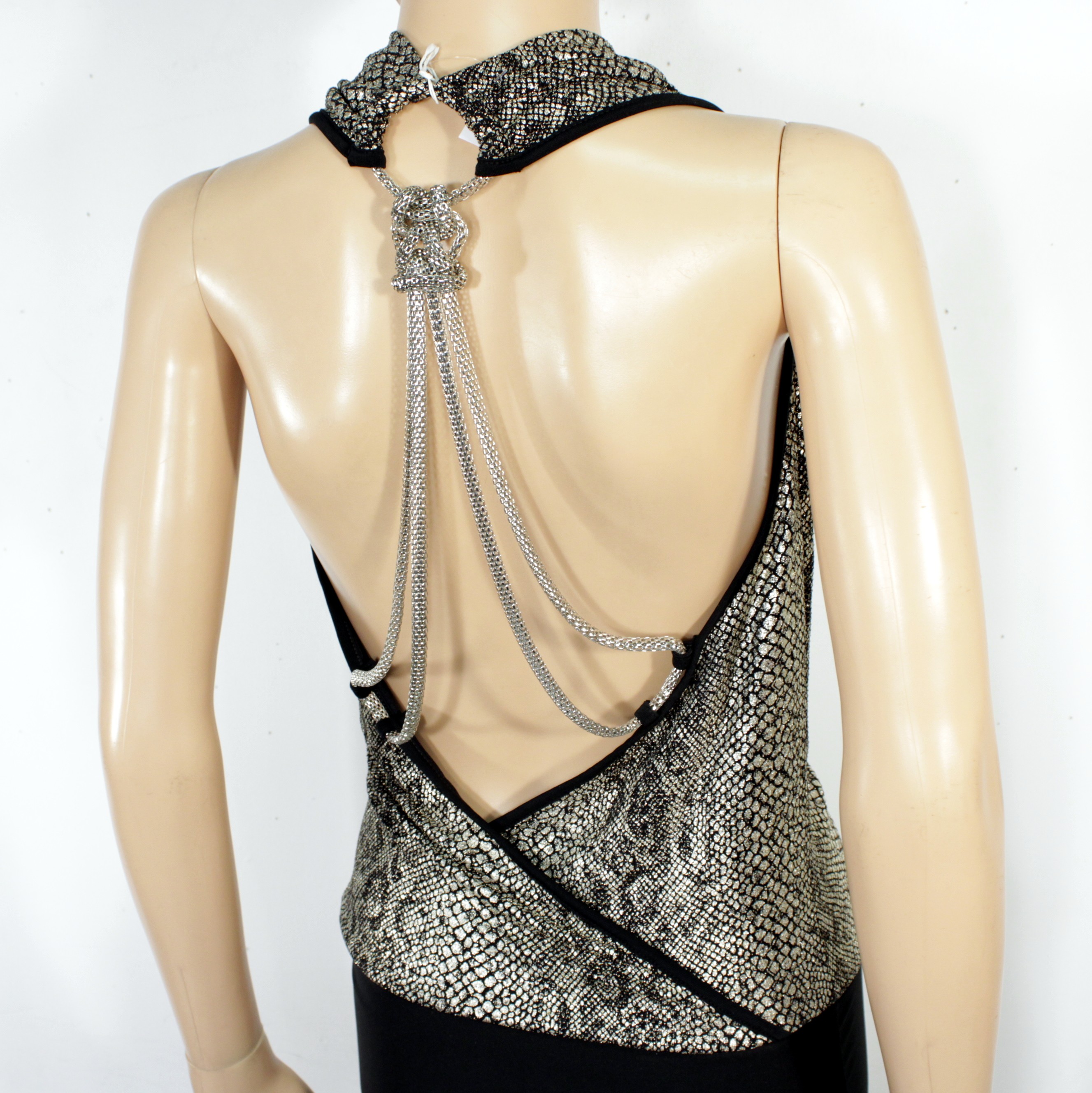 Voir photo 6 de Tunique de soirée Noire & Argentée Taille unique Tunique de soirée Noire & Argentée Taille unique Bon état reconditionné photo 6
