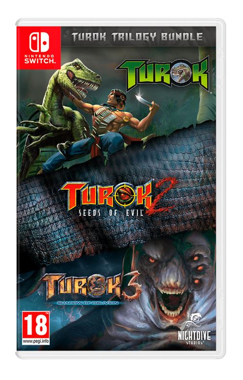 Acheter Turok Trilogy Bundle Nintendo Switch État correct - 21,95 € Turok Trilogy Bundle Nintendo Switch État correct Flashpoint Germany GmbH reconditionné disponible sur Fnac