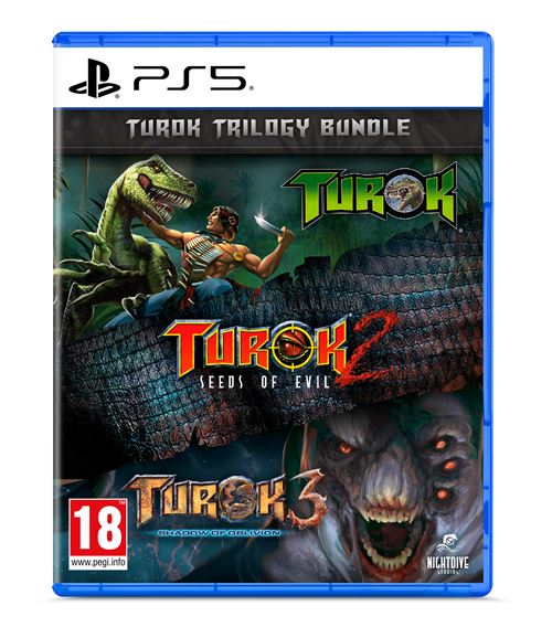 Turok Trilogy Bundle PS5 État correct Flashpoint Germany GmbH reconditionné disponible sur Fnac