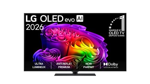 TV LG 4K OLED Evo OLED55G6 139 cm 2026 État correct LG reconditionné disponible sur Fnac | Dero