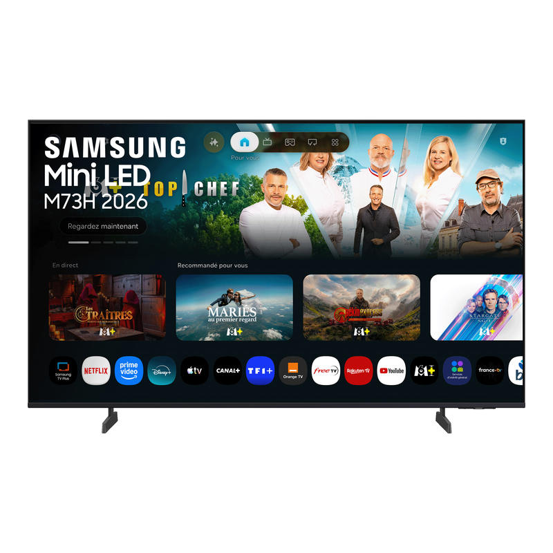 Tv Miniled 55'' Samsung 55m73h Bon état - 499,00 € Tv Miniled 55'' Samsung 55m73h Bon état reconditionné disponible sur Electro Depot