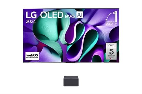 TV OLED Evo LG OLED65M4 164 cm 4K UHD Gris argenté État correct LG reconditionné disponible sur Fnac