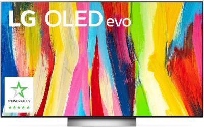 TV OLED LG OLED55C2 2022 Bon état LG reconditionné disponible sur Boulanger