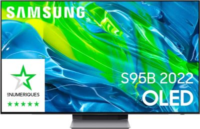 TV OLED SAMSUNG OLED QE55S95B Bon état reconditionné disponible sur Boulanger