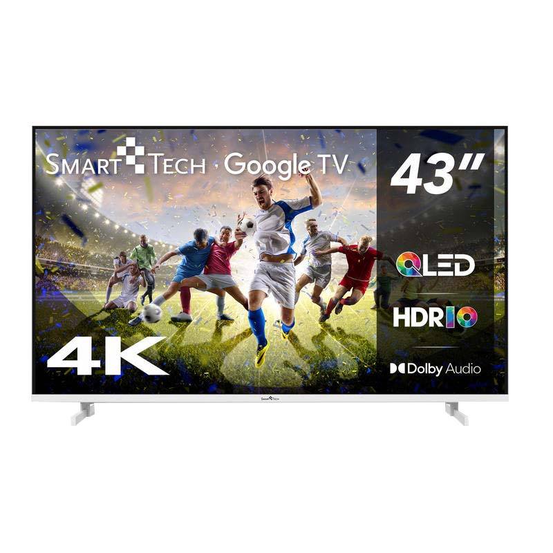 Tv Qled 43'' Smart Tech 43qg16vw Blanc Bon état - 269,00 € Tv Qled 43'' Smart Tech 43qg16vw Blanc Bon état reconditionné disponible sur Electro Depot