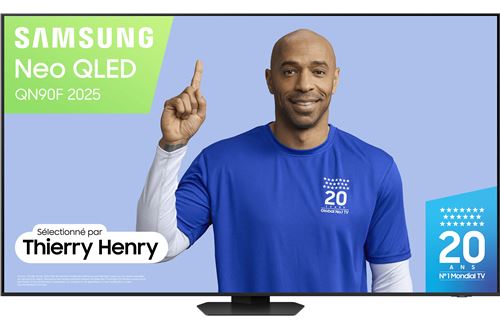 TV Samsung Mini Led Neo Qled TQ55QN90F 140 cm 2025 État correct Samsung reconditionné disponible sur Fnac