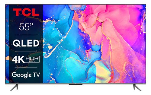 TV TCL 55C635 55'' QLED 4K UHD Smart TV Aluminium brossé État correct - 449,18 € TV TCL 55C635 55'' QLED 4K UHD Smart TV Aluminium brossé État correct TCL reconditionné disponible sur Fnac