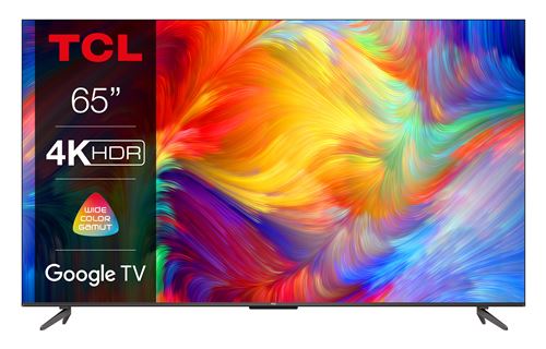 TV TCL 65P735 65'' LED 4K UHD Smart TV Aluminium brossé État correct TCL reconditionné disponible sur Fnac