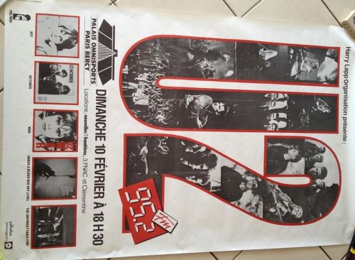 U2 - 80x120 cm - AFFICHE / POSTER État correct N/A reconditionné disponible sur Fnac | Dero