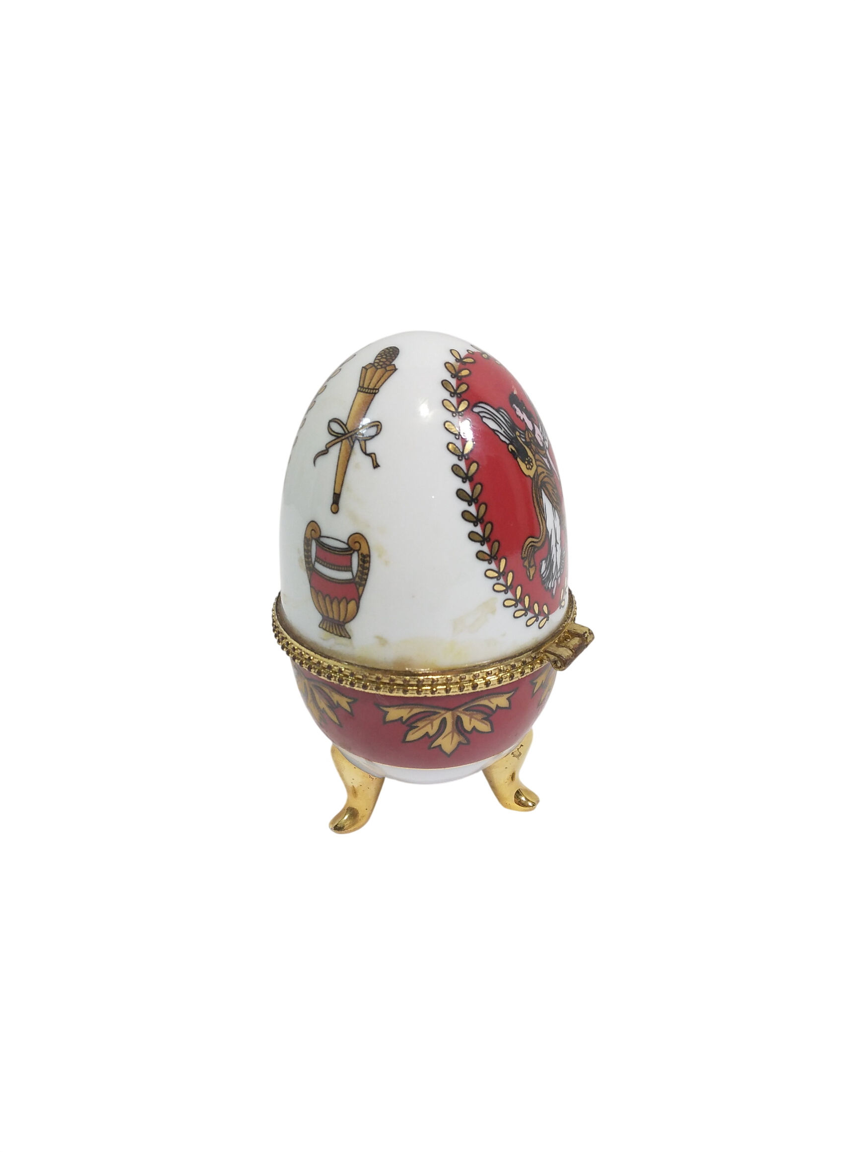 Acheter Œuf décoratif en porcelaine, motif déesse grecque Très bon état - 10,00 € Œuf décoratif en porcelaine, motif déesse grecque Très bon état reconditionné disponible sur Label Emmaüs