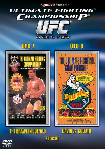 UFC 7 : The Brawl in Buffalo - UFC 8 : David vs Goliath Coffret 2 DVD État correct - 19,80 € UFC 7 : The Brawl in Buffalo - UFC 8 : David vs Goliath Coffret 2 DVD État correct reconditionné disponible sur Fnac
