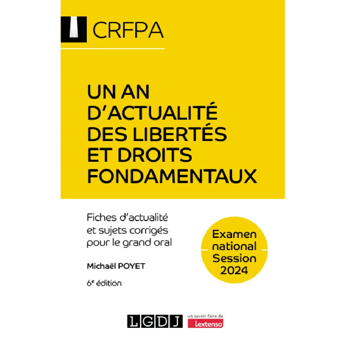 Acheter Un an d'actualité des libertés et droits fondamentaux : fiches d'actualité et sujets corrigés pour le grand oral : examen national, session 2024 État correct - 14,29 € Un an d'actualité des libertés et droits fondamentaux : fiches d'actualité et sujets corrigés pour le grand oral : examen national, session 2024 État correct N/A (Il ne s'agit pas d'une marque reconditionné disponible sur Rue du Commerce Seconde Vie